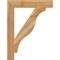 Ekena Millwork Funston Block Rough Sawn Bracket, Western Red Cedar, 4"W x 26"D x 34"H BKT04X26X34FST05RWR - alternate 2
